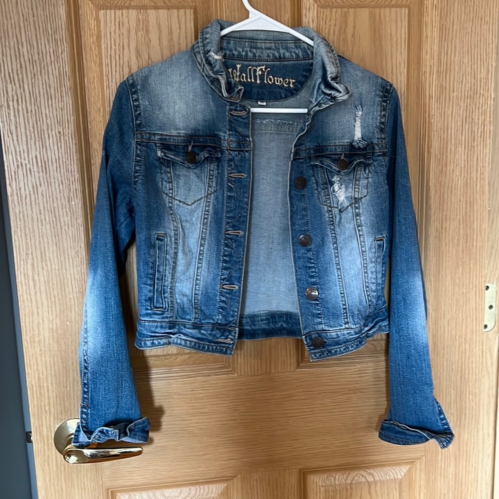 Cropped Jean jacket